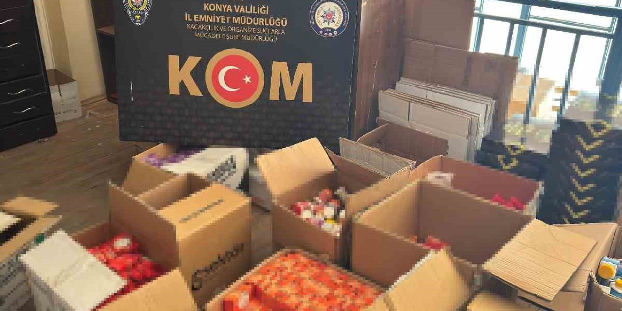 Konya Emniyeti'nden Yasaklı İlaç Baskını