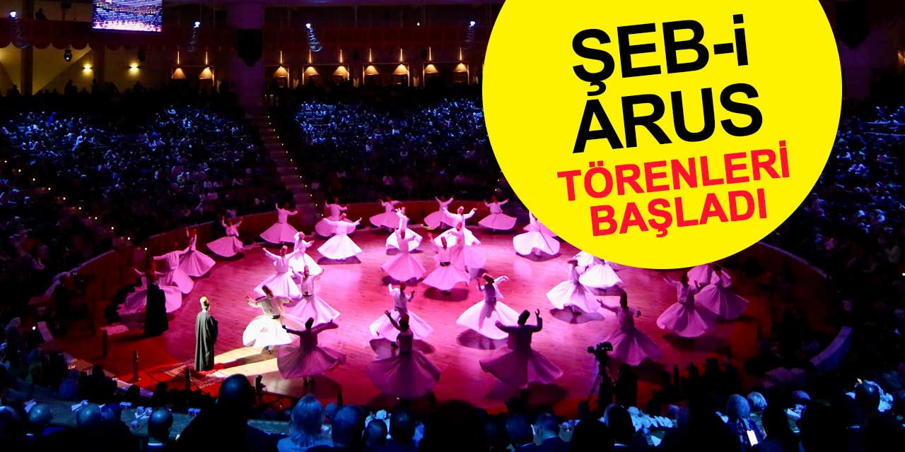 Şeb-i Arus Törenleri Başladı