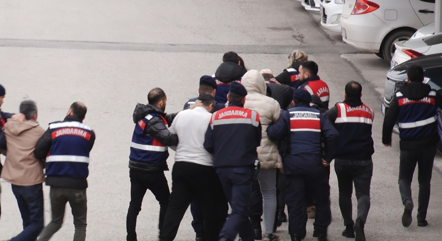 219 milyon liralık vurguna 6 gözaltı