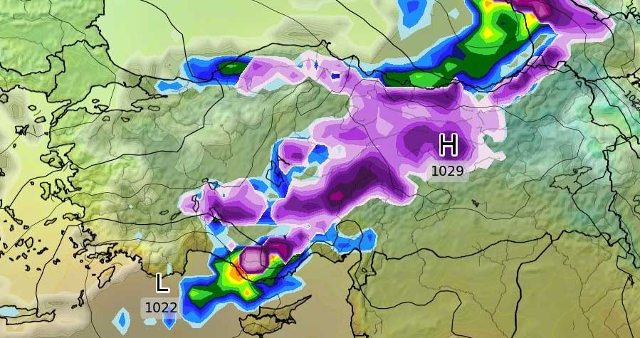 Konya'da Tüm İzinler İptal! Ekipler Kar Yağışı İçin Beklemede