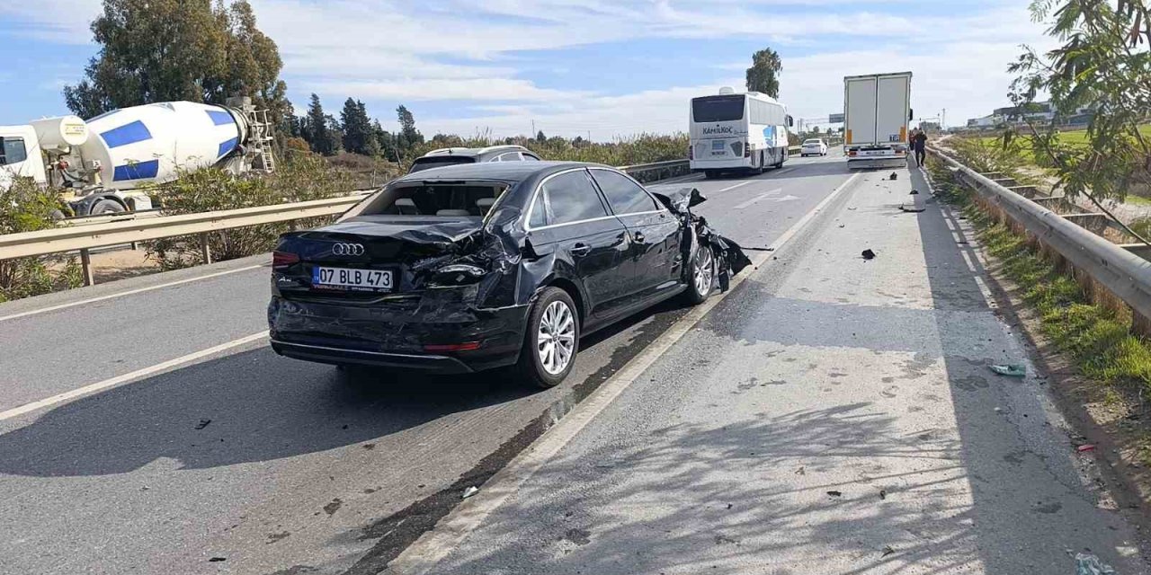 Tır önüne katıp 100 metre sürükledi