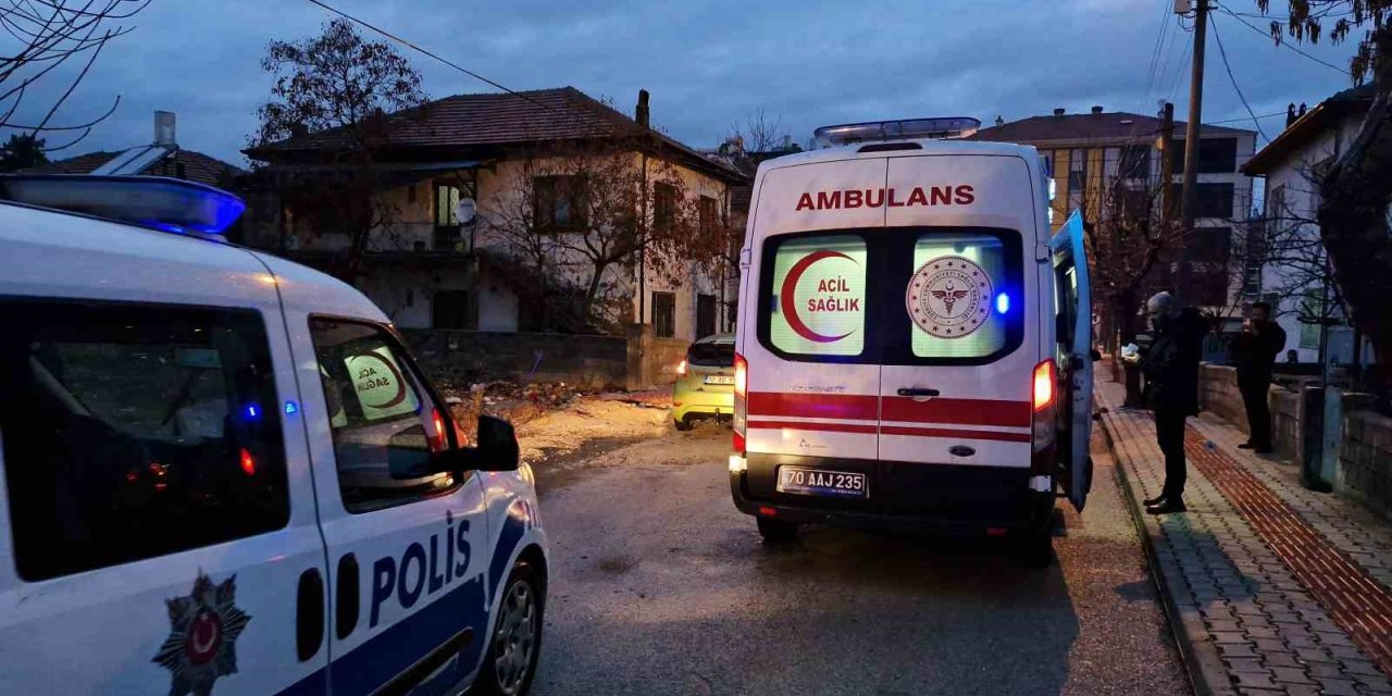 Karaman'da para kavgası: Geldi sıktı kaçtı