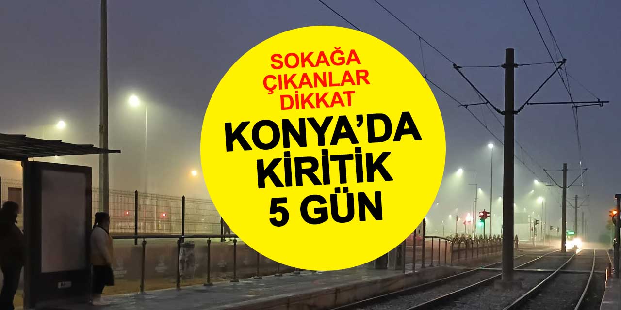 Konya'da Sıcaklık Terselmesi Alarmı: Hava Kirliliği Tehlikesi Artıyor!