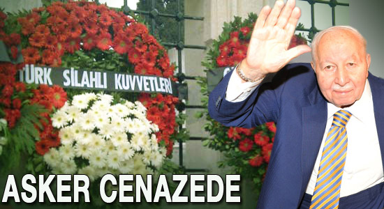 Asker, Erbakan'ın cenazesinde