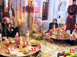 Kanuni sofrasında 15 'muhteşem' hata