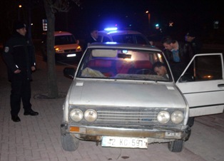 Hırsız kaçtı polis kovaladı