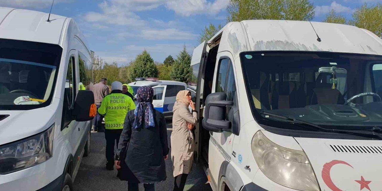 Hüyük’te okul servisleri denetlendi