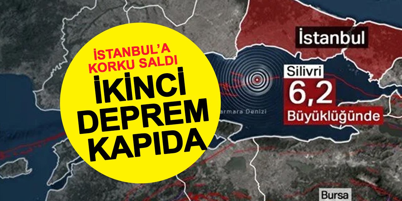 İstanbul'u ikinci fay vuracak! 6 büyüklüğünde deprem kapıda
