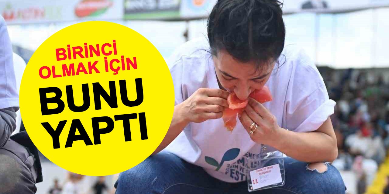 Türk kadınının gücü: 3 kasayı sırtına alıp yarıştı