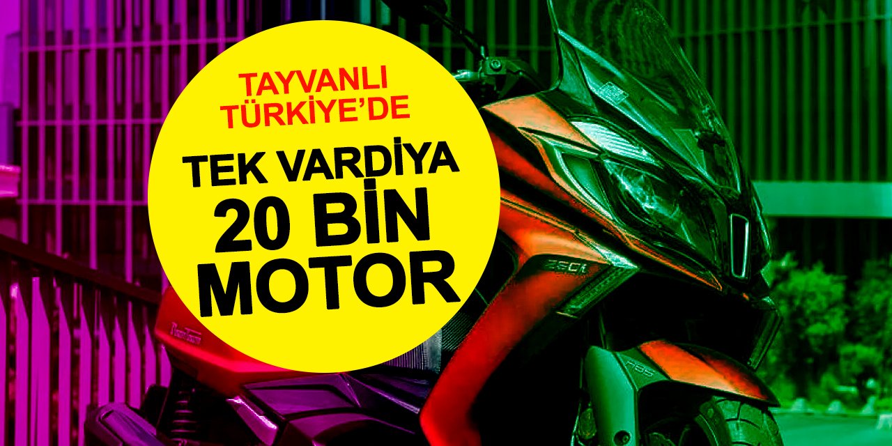 Tayvanlı motosiklet devi yerli oldu tek vardiyada 20 bin motosiklet üretiyor