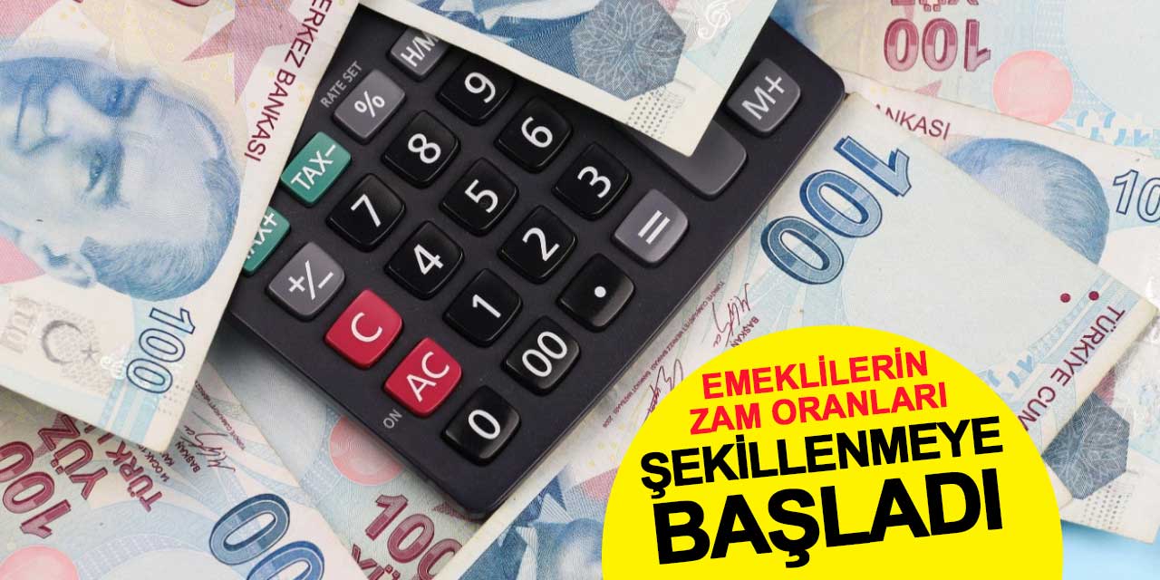 Emeklilerin zam oranları şekillenmeye başladı