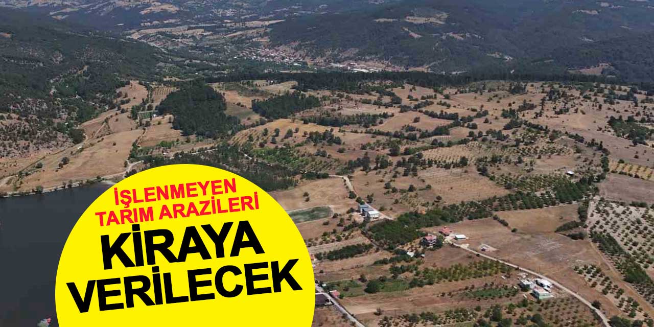 İşlenmeyen tarım arazileri kiraya verilecek