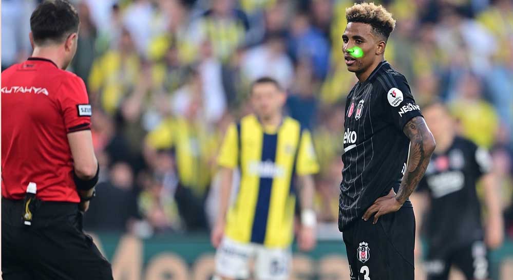 Fernandes’in gözüne lazer tutan taraftar spordan men edildi