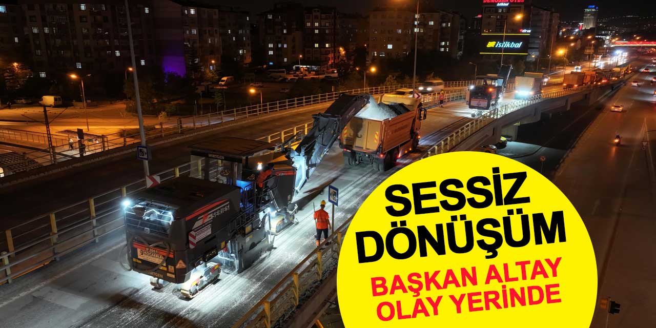 Konya'da Sessiz Dönüşüm: Başkan Altay Olay Yerinde