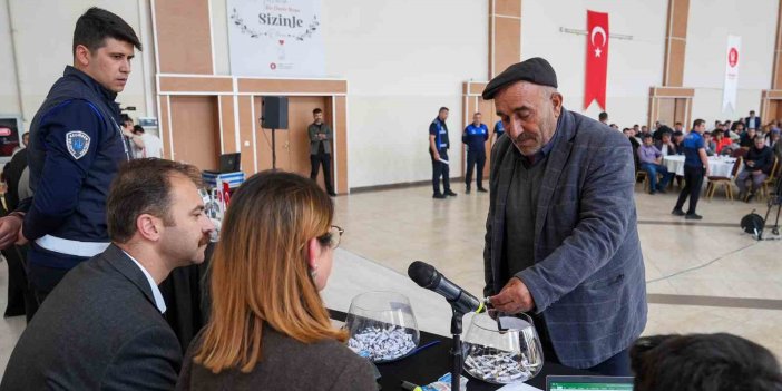 Kurban Pazarı Kurası Noter Huzurunda Çekildi