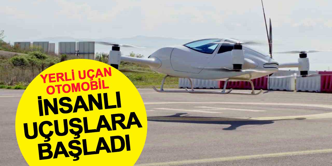 Yerli uçan otomobil AirCar, insanlı uçuşlarına başladı