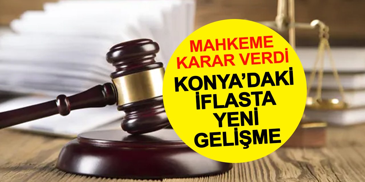 Konya'daki iflasta sıra yarışı: Kuyruğa girdiler