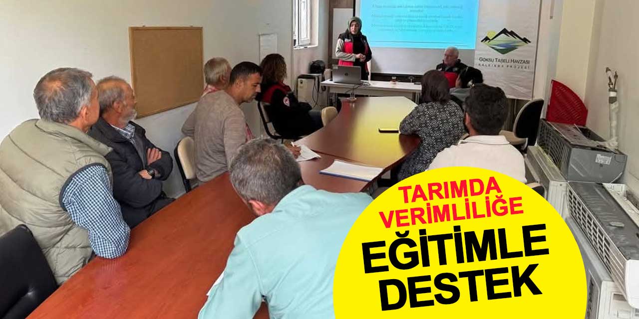 Tarımda Verimliliğe Eğitimle Destek