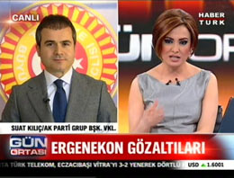 Habertürk spikeri AKP'li vekili fena terletti - İZLE