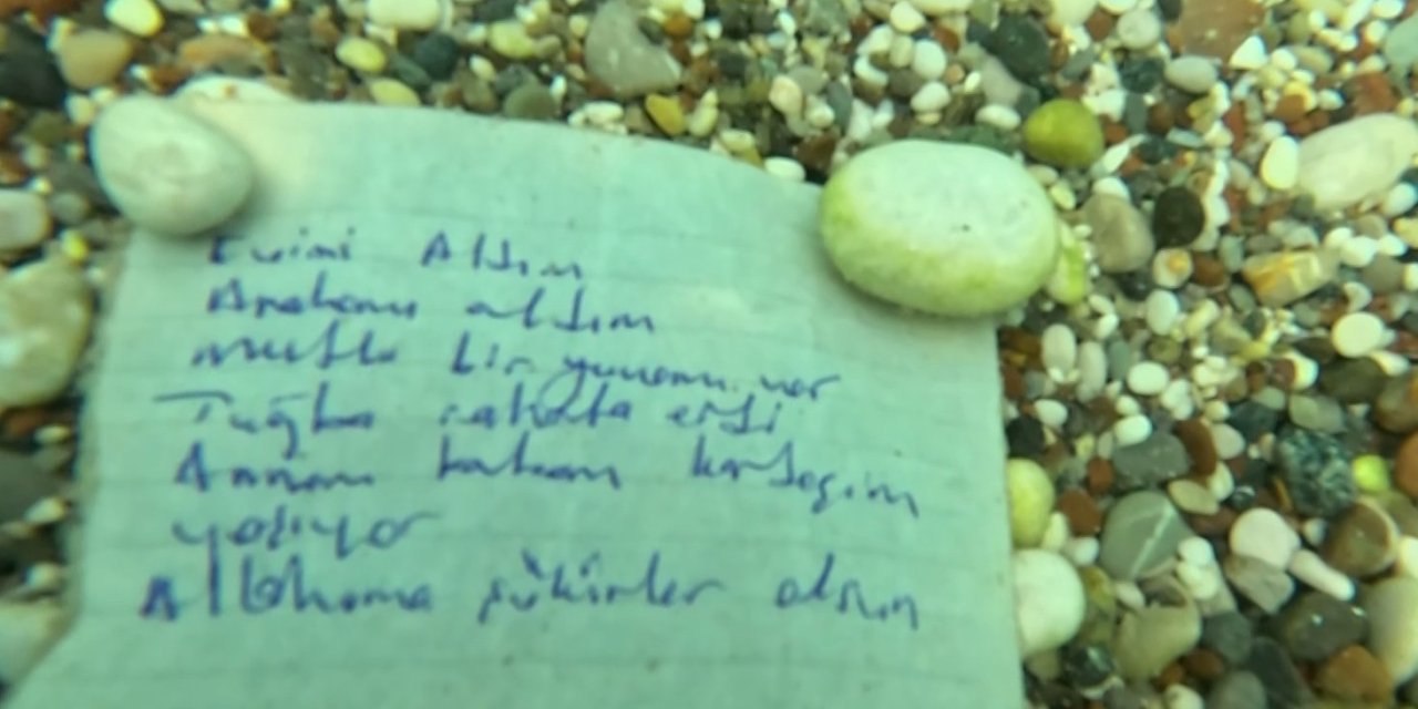 Denizin dibindeki Hıdırellez dilekleri şaşırttı