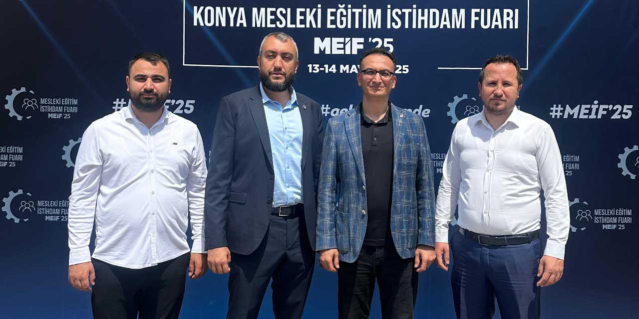 GİV Konya Şubesi, Mesleki Eğitim ve İstihdam Fuarı’na Katıldı