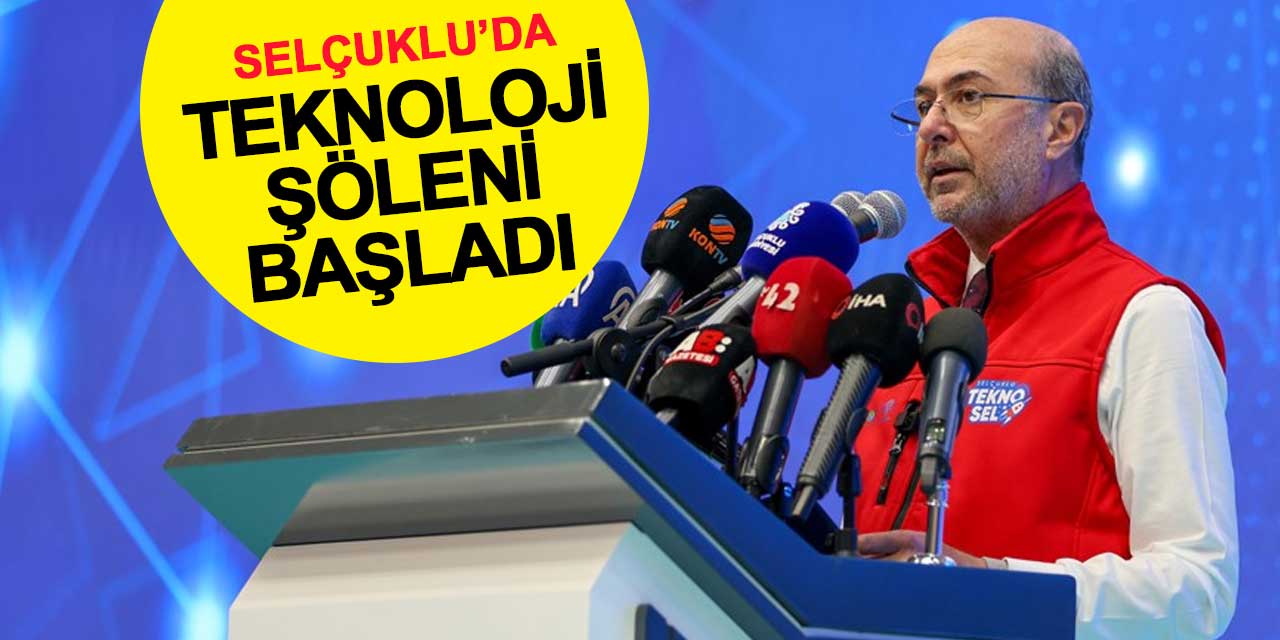 Selçuklu'da teknoloji şöleni başladı
