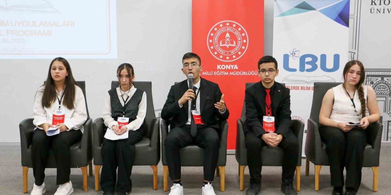 Konya'da Liseli Gençler Bilim İçin Buluştu
