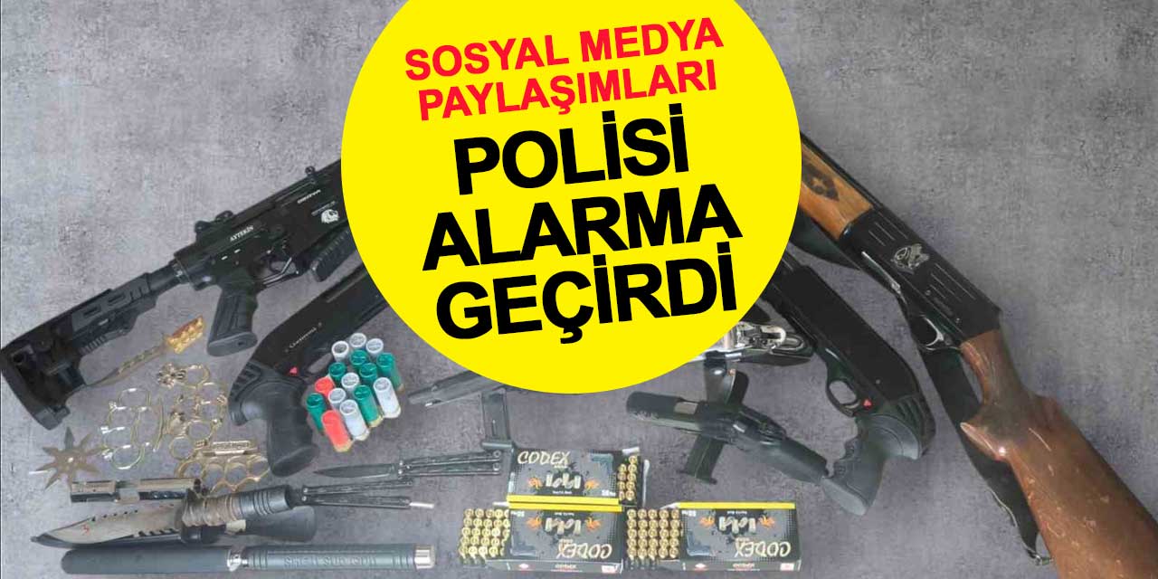 Sosyal medya paylaşımları polisi harekete geçirdi