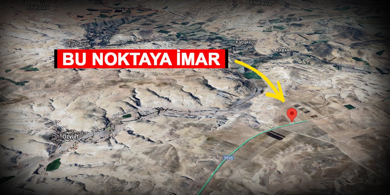 Ankara'da tarım arazisinin ortasına 2 kat izin ve akaryakıt istasyonu ruhsatı