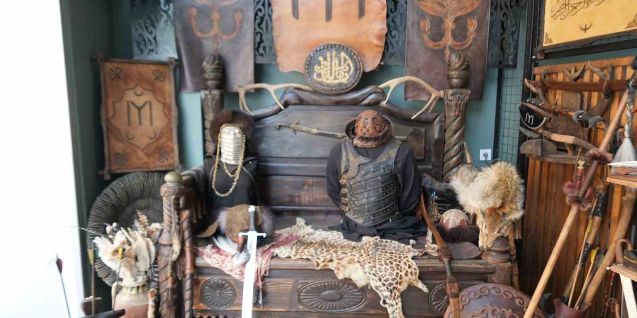 ’GOT’ ve ’Vikings’in kostümleri bu atölyede üretildi