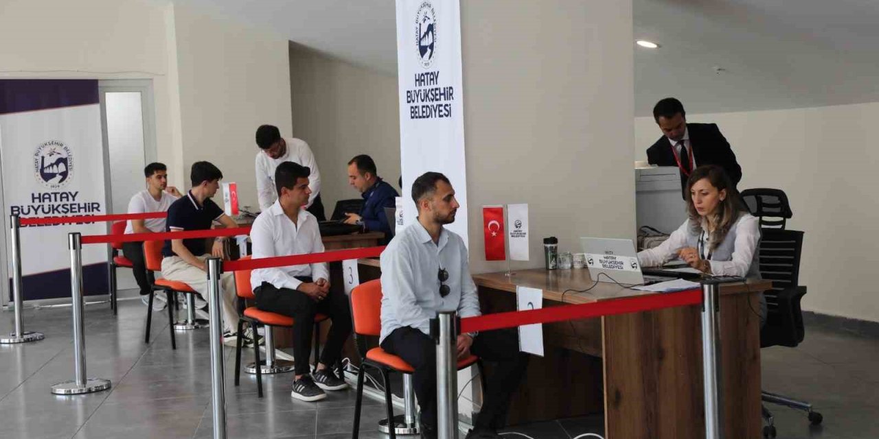 Hatay Büyükşehir'in 150 memur alımı için başvurular başladı