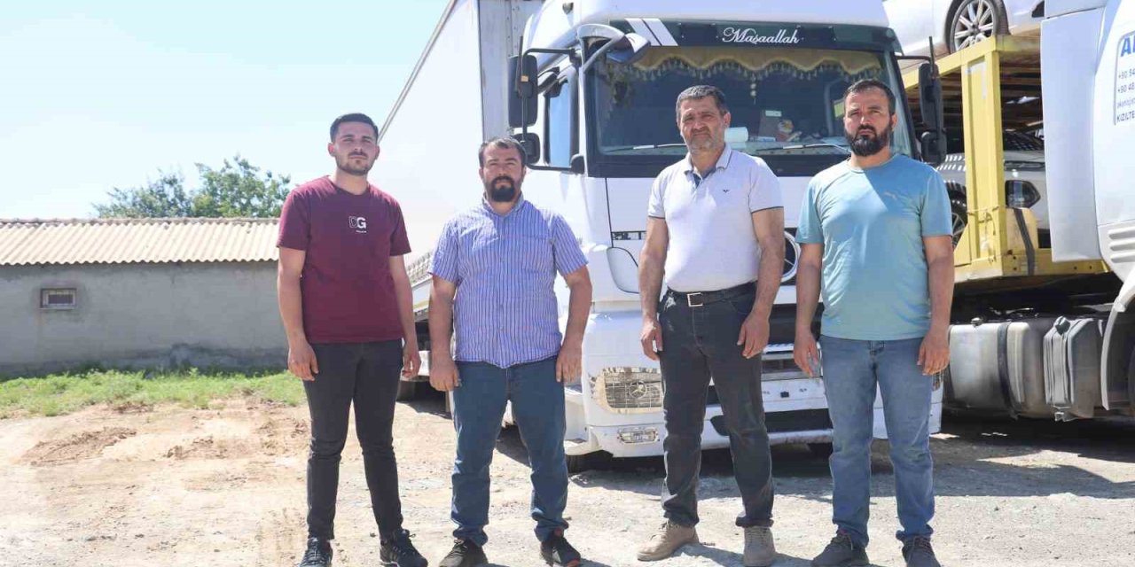 Hataylı 3 tır şoförünün araçlarına Çin'de mafya el koydu