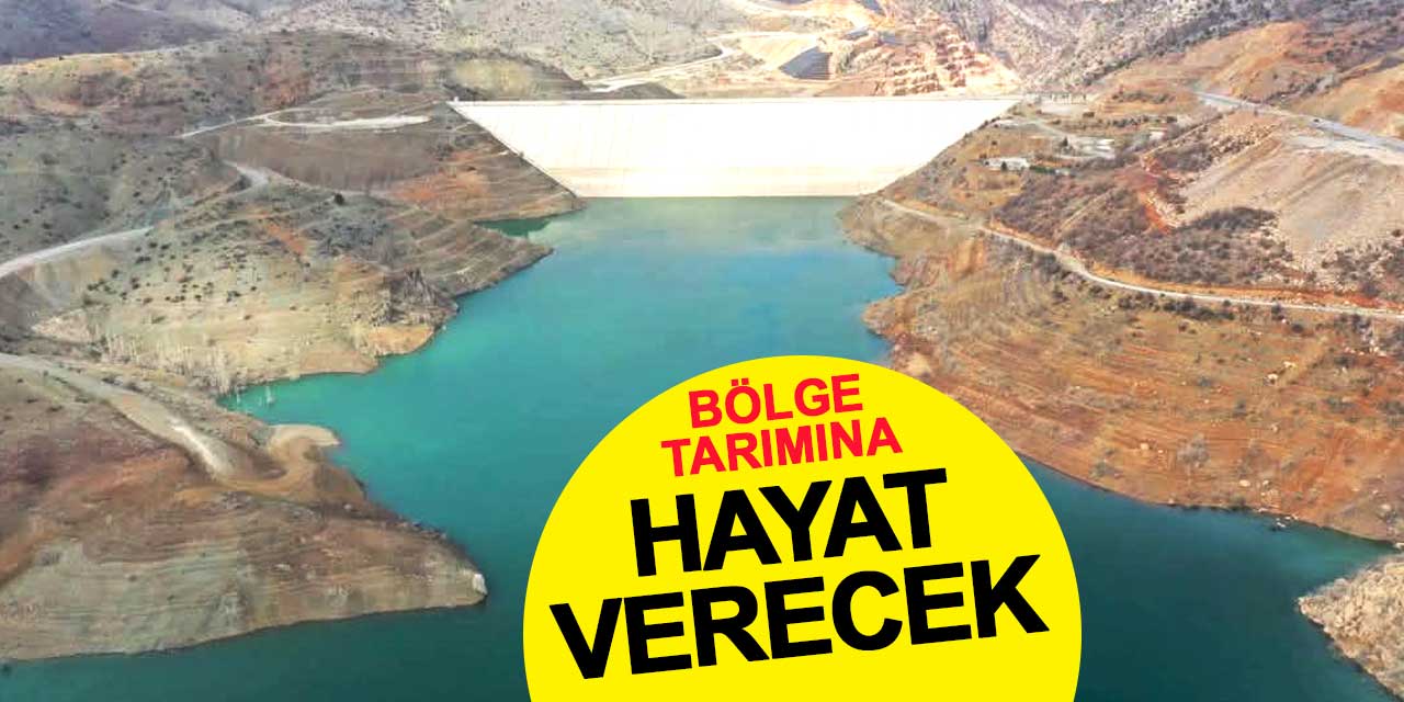 Bölge Tarımına Hayat Verecek Baraj Hizmete Giriyor