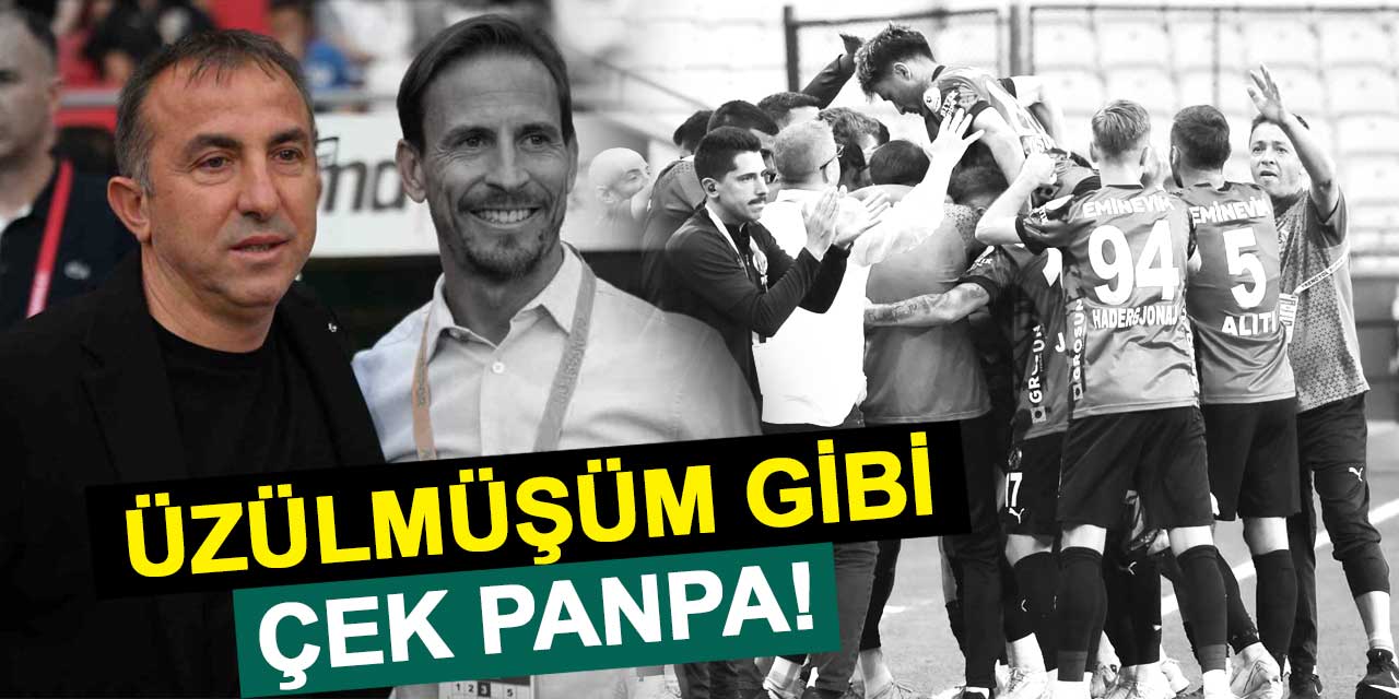Konya'da hayati galibiyet: Üzülmüşüm gibi çek panpa