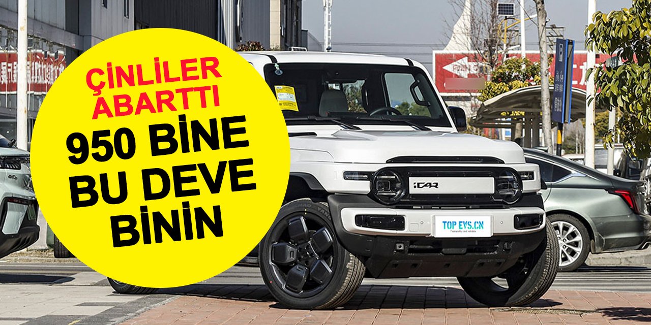 Piyasa karışacak: Chery Türkiye'de 950 bin TL'ye transformers satacak