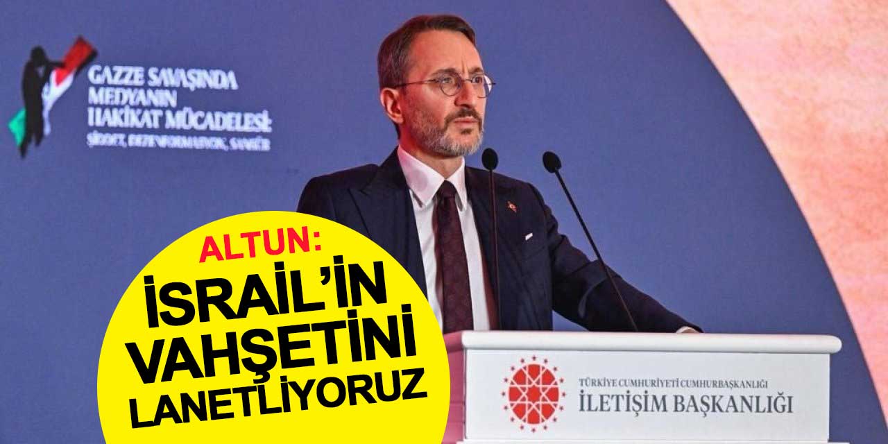 Fahrettin Altun'dan İsrail’in Saldırısında Hayatını Kaybeden Yardım Görevlilerine Başsağlığı