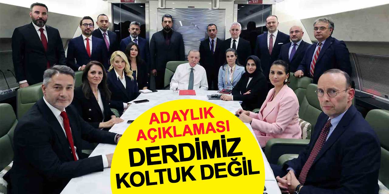 Erdoğan'dan adaylık açıklaması: Bizim derdimiz koltuk değil