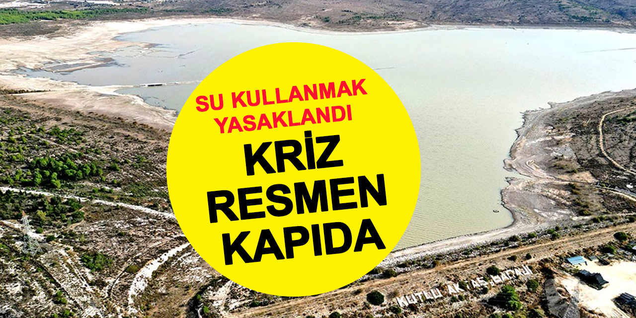 İzmir'de su kullanmak 4 maddeyle yasaklandı