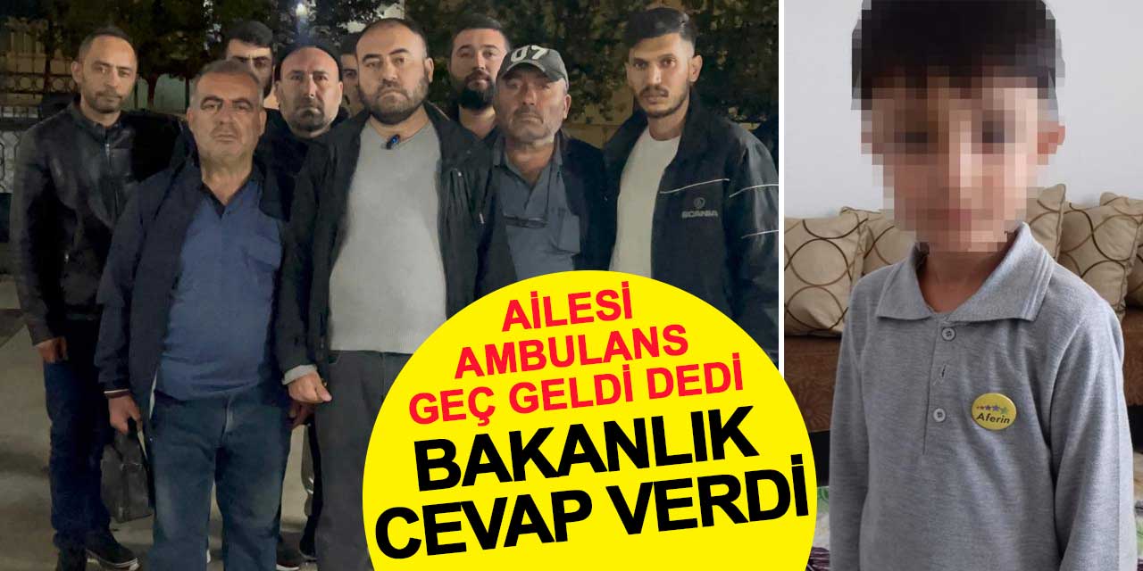 Sağlık Bakanlığı’ndan Konya’daki akran zorbalığı olayına ilişkin ambulans açıklaması