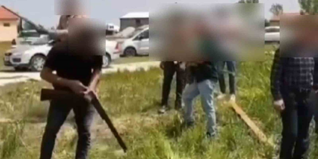 Havaya ateş açan magandaların evi de cephanelik çıktı