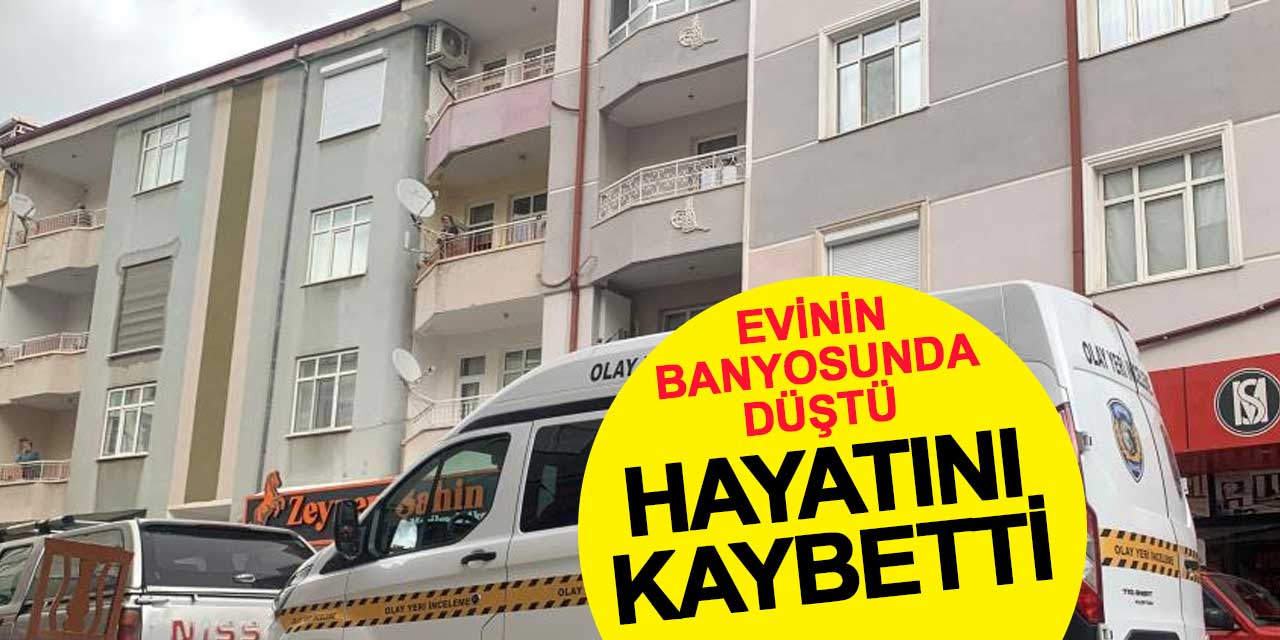 Karaman’da evinin banyosunda yere düşen 63 yaşındaki adam öldü