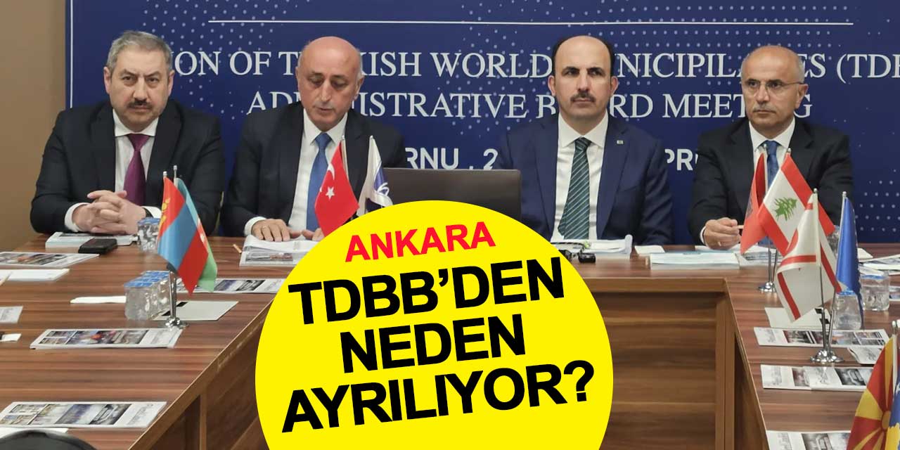 Ankara Büyükşehir, Uğur İbrahim Altay'ın başkanlık yaptığı birlikten ayrılıyor