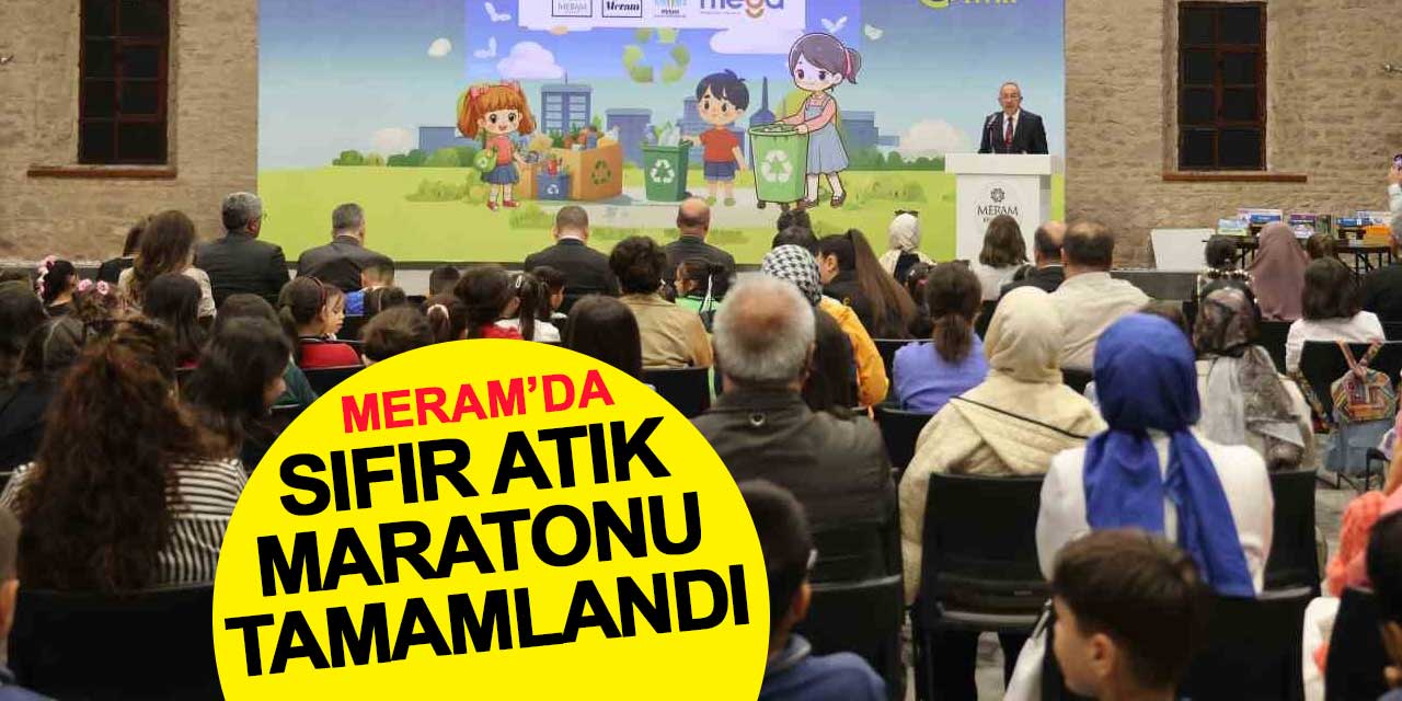 Meram’da “Sıfır Atık” Maratonu Tamamlandı