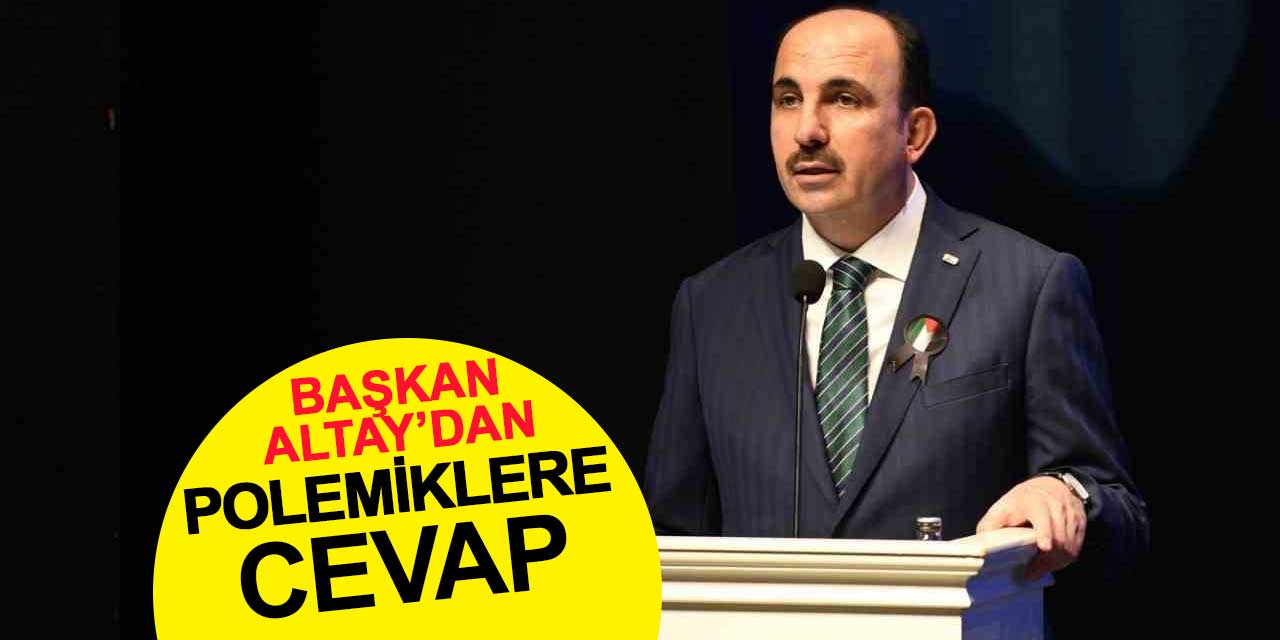 Altay’dan TDBB polemiklerine sert yanıt: “Türk dünyasına vefasızlık yapılıyor”
