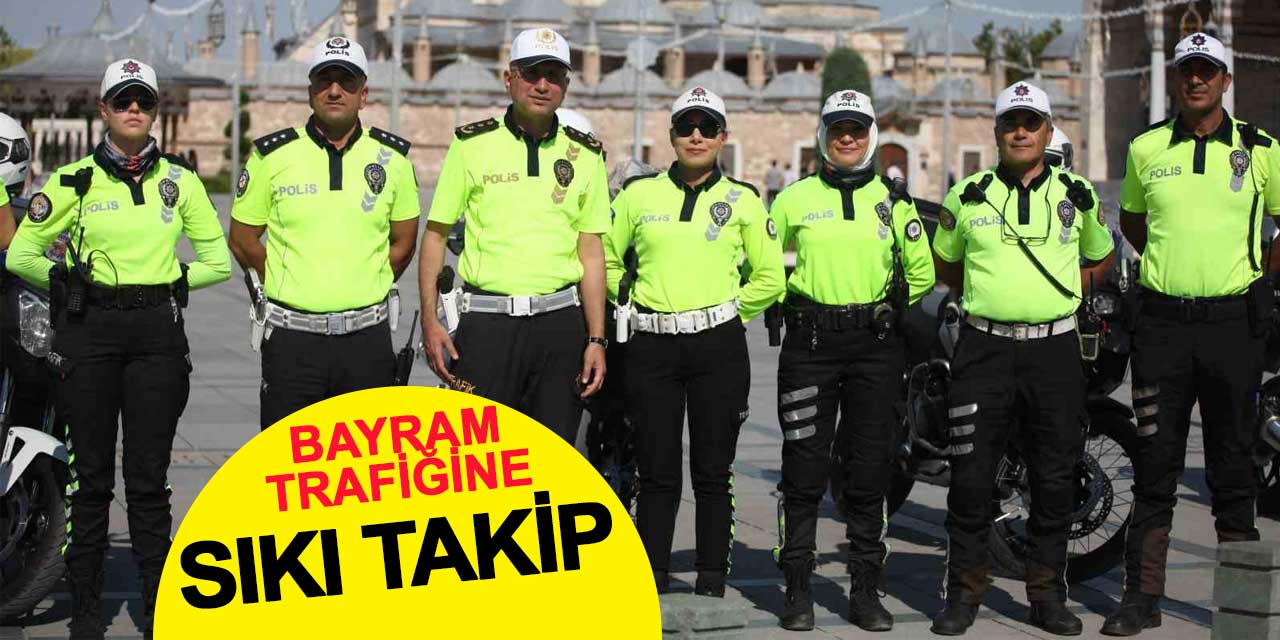 Konya'da Bayram Trafiğine Sıkı Takip: 91 Ekip, 268 Personel ve 5 Bin 73 Kamera ile Denetim