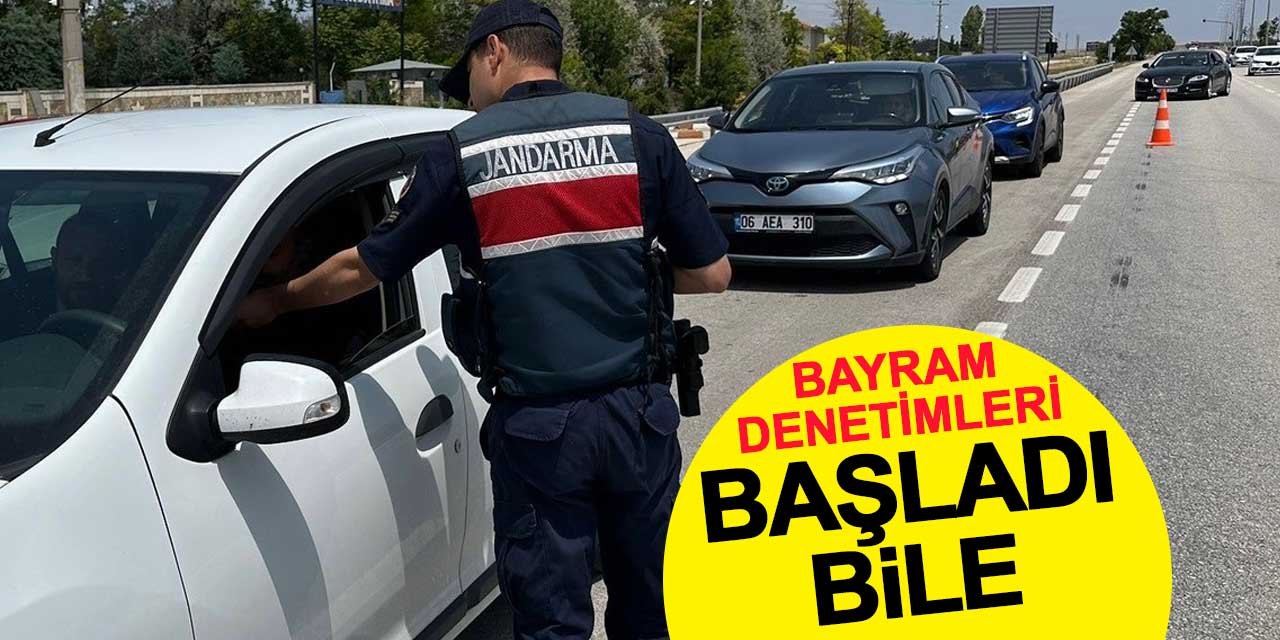 Kulu’da bayram denetimleri başladı bile