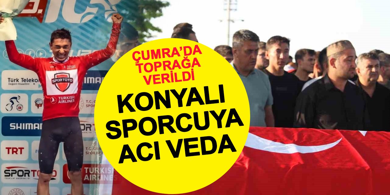 Konyalı sporcuya Çumra'da veda