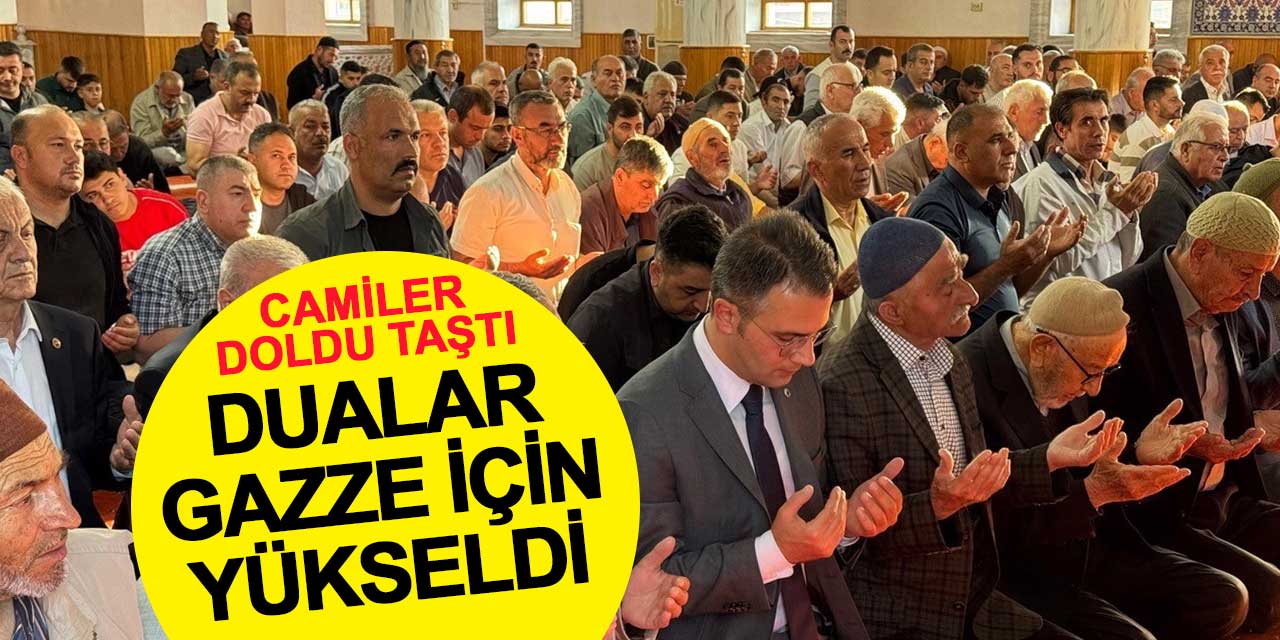 Konya'da bayram sevinci: Camiler doldu, dualar Gazze için yükseldi