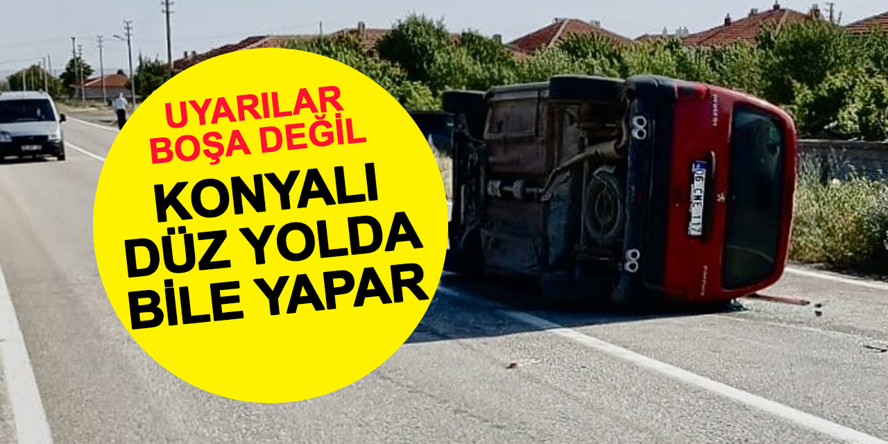 Uyarılara rağmen kaza üstüne kaza
