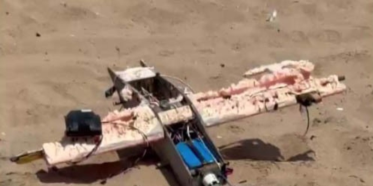 Şile sahilinde kıyıya Ukrayna yapımı kamikaze dronuna benzeyen cisim vurdu